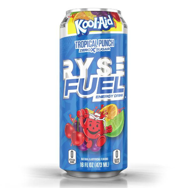 Ryse Fuel Kool-Aid Tropical Punch 12/16fl oz/473ml