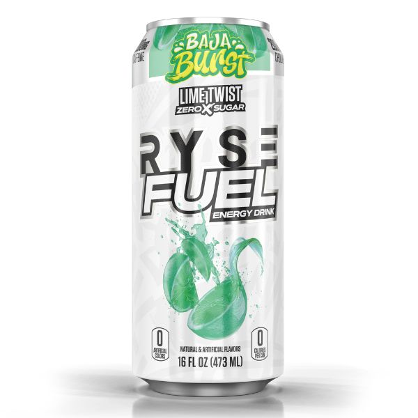 Ryse Fuel Twisted Lime Baja Burst 12/16fl oz/473ml
