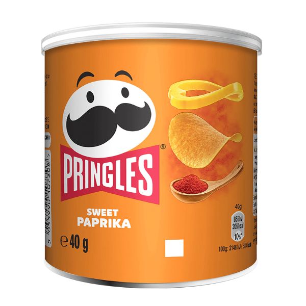 Pringles Potato chips with paprika flavor 40g
