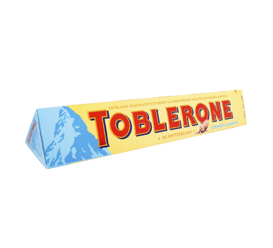 Toblerone with almonds Milk chocolate