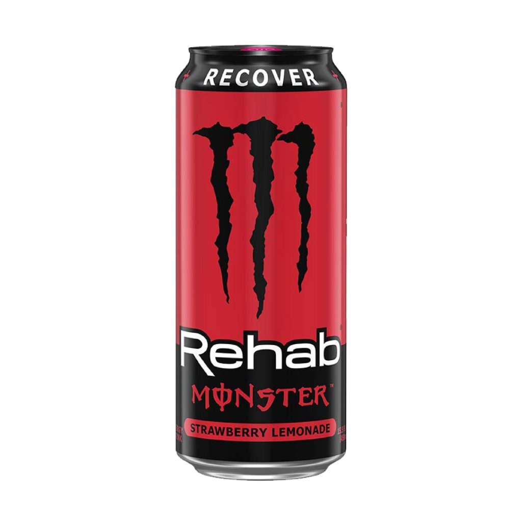 Monster Rehab Strawberry Lemonade 458ml