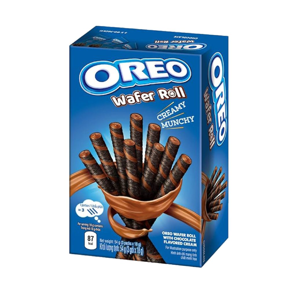 Oroe Wafer Roll Chocolate 54g