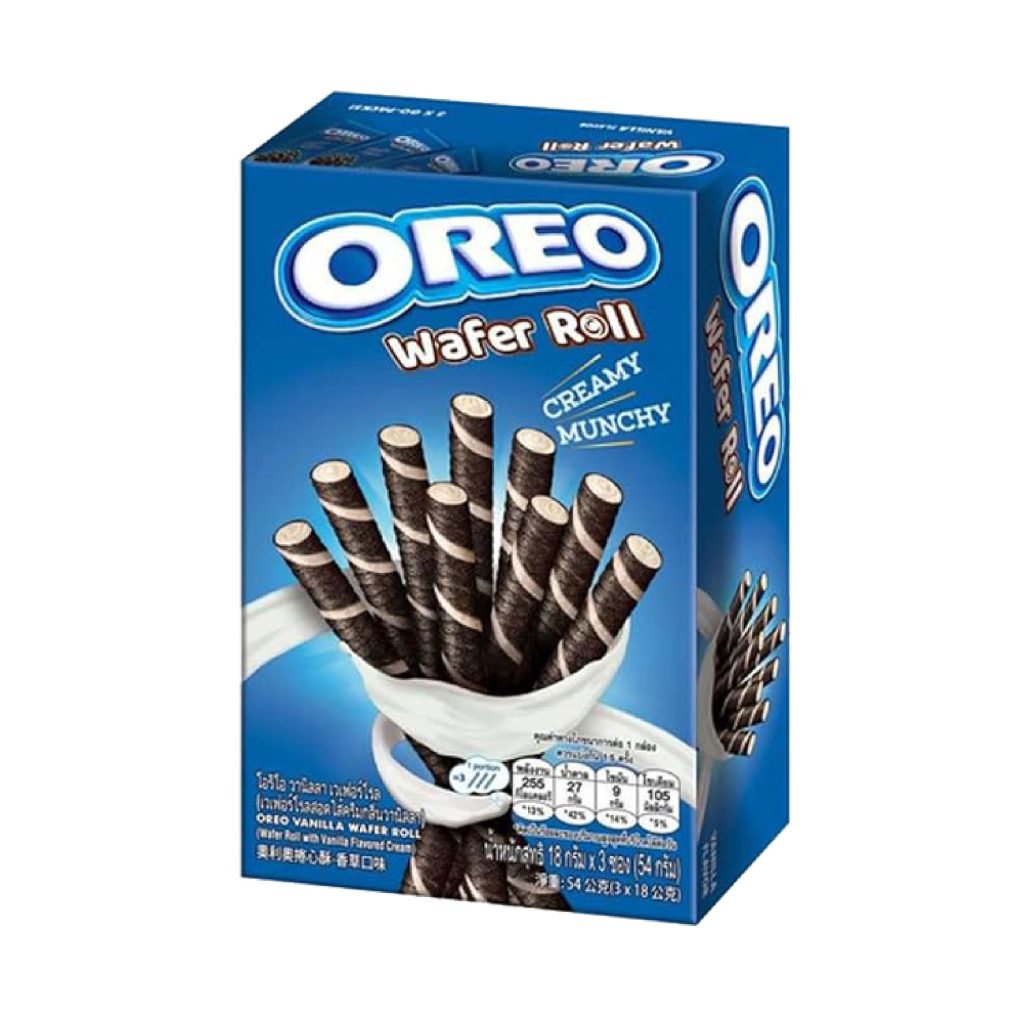 Oroe Wafer Roll Vanilla 54g