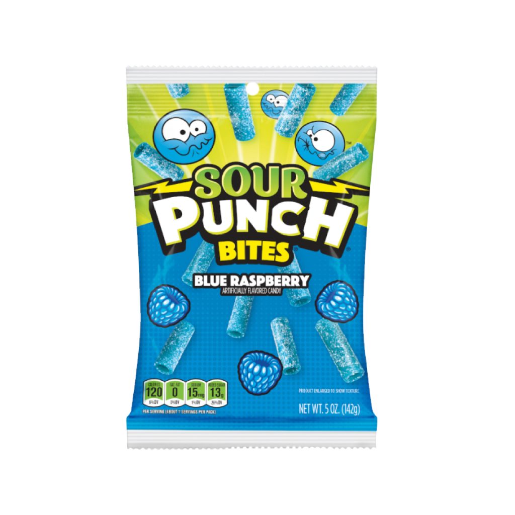 Sour Punch Bites Blue Raspberry 141g