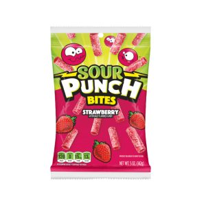 Sour Punch Bites Strawberry 141g