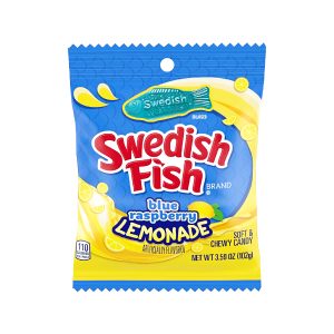 Swedish Fish Blue Raspberry Lemonade 102g