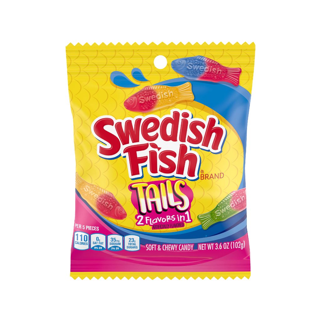 Swedish Fish Tails 102g
