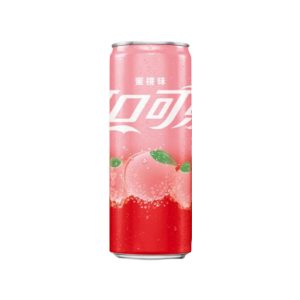 Coca-Cola Peach Slim Can 330ml