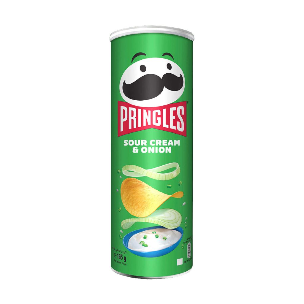 Pringles Sour Cream & Onion 165g
