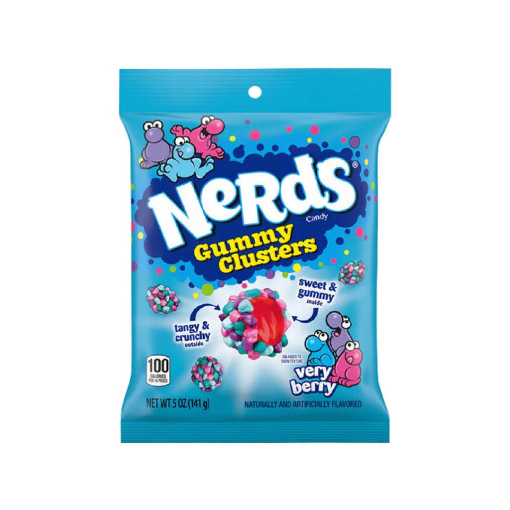 Nerds Gummy Clusters Very Berry 141g