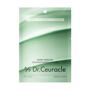 DR. CEURACLE SPIRULINA COOLING MODELING MASK
