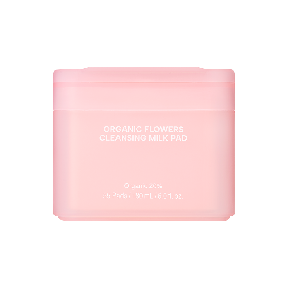 WHAMISA Organic Flowers One-step Cleansing Milk Pad 55pad wholesale product
