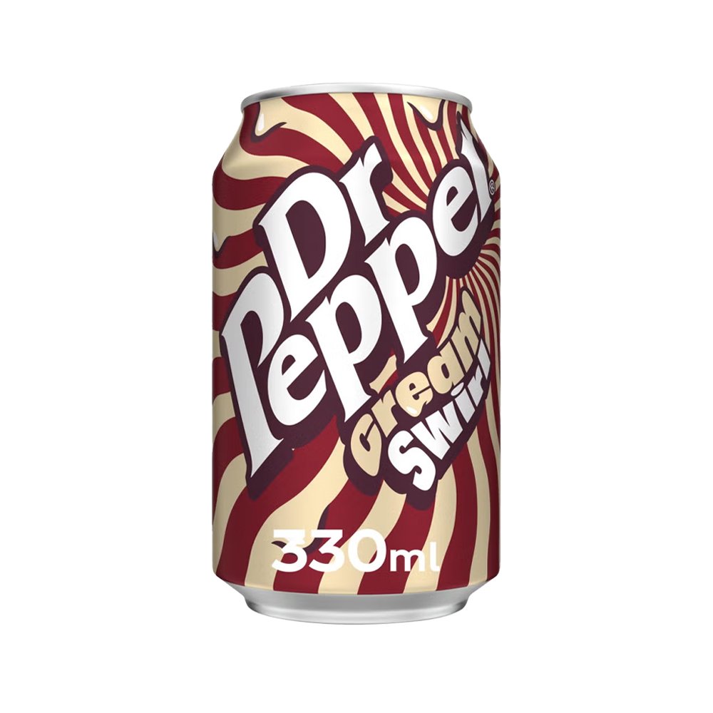 Dr Pepper Cream Swirl 330ml wholesale product