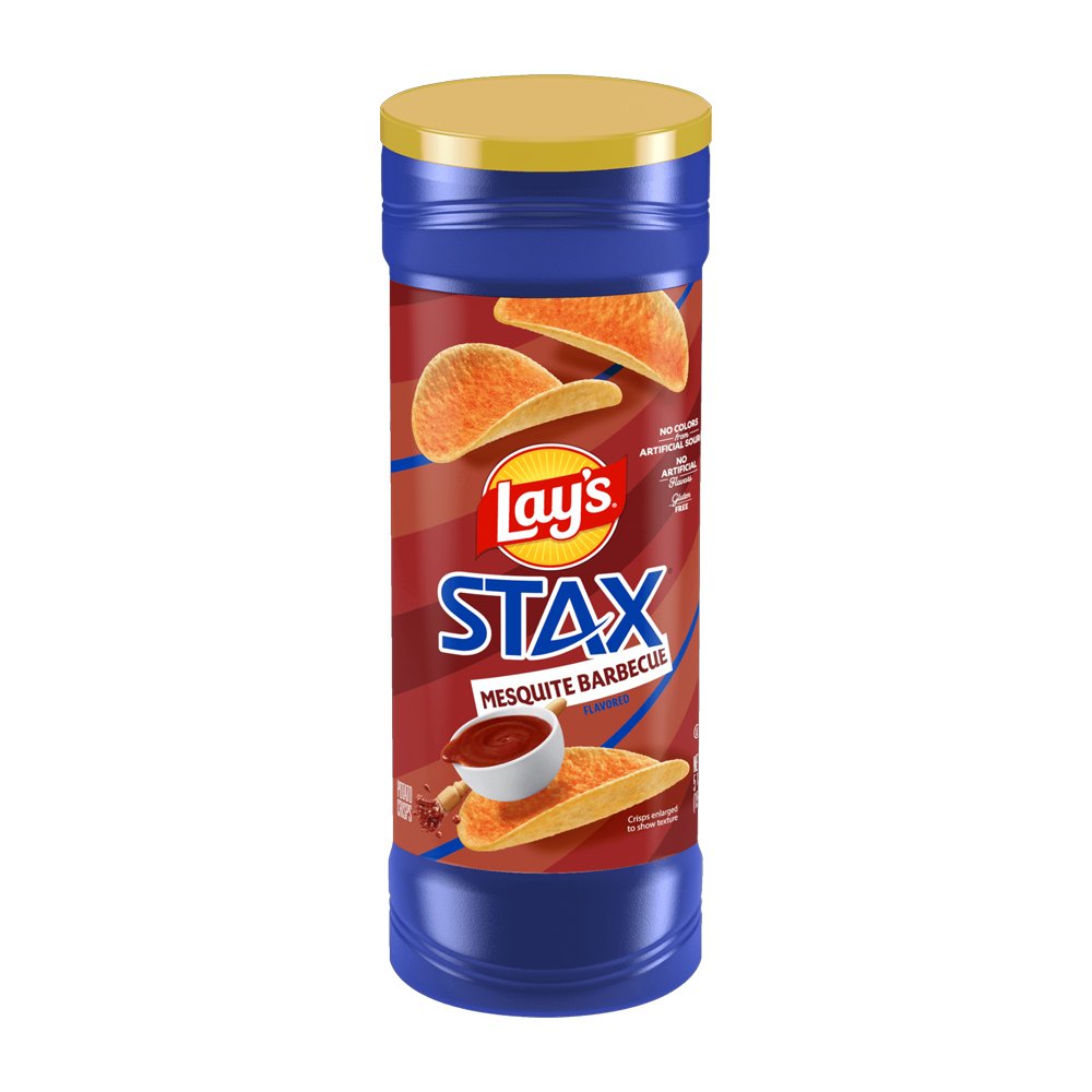 Lay’s Stax Mesquite Barbecue 155g wholesale product