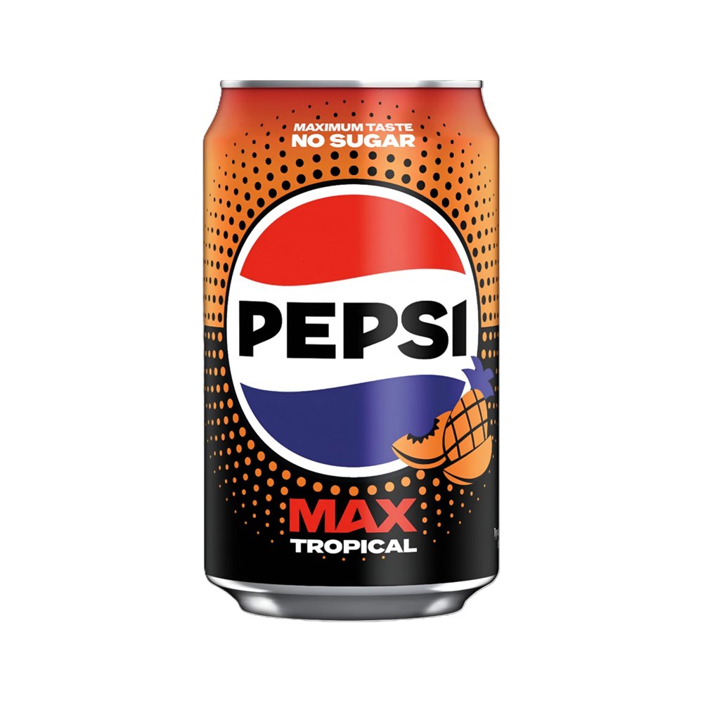 Pepsi Max – Tropical 330ml can wholesale product