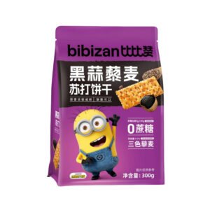 Bibizan Minions Black Truffle Garlic Quinoa Soda Crackers 300 wholesale product